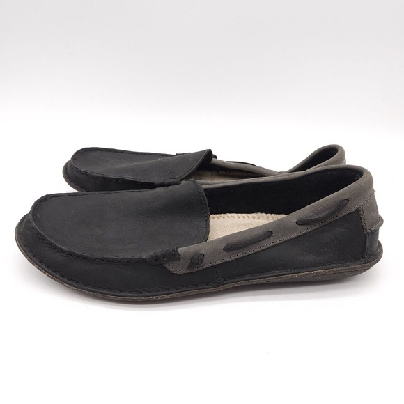 UGG Australia Mens Size 12 Gray Suede Leather Boat‎ Shoes Loafers Flats Slippers main image 9